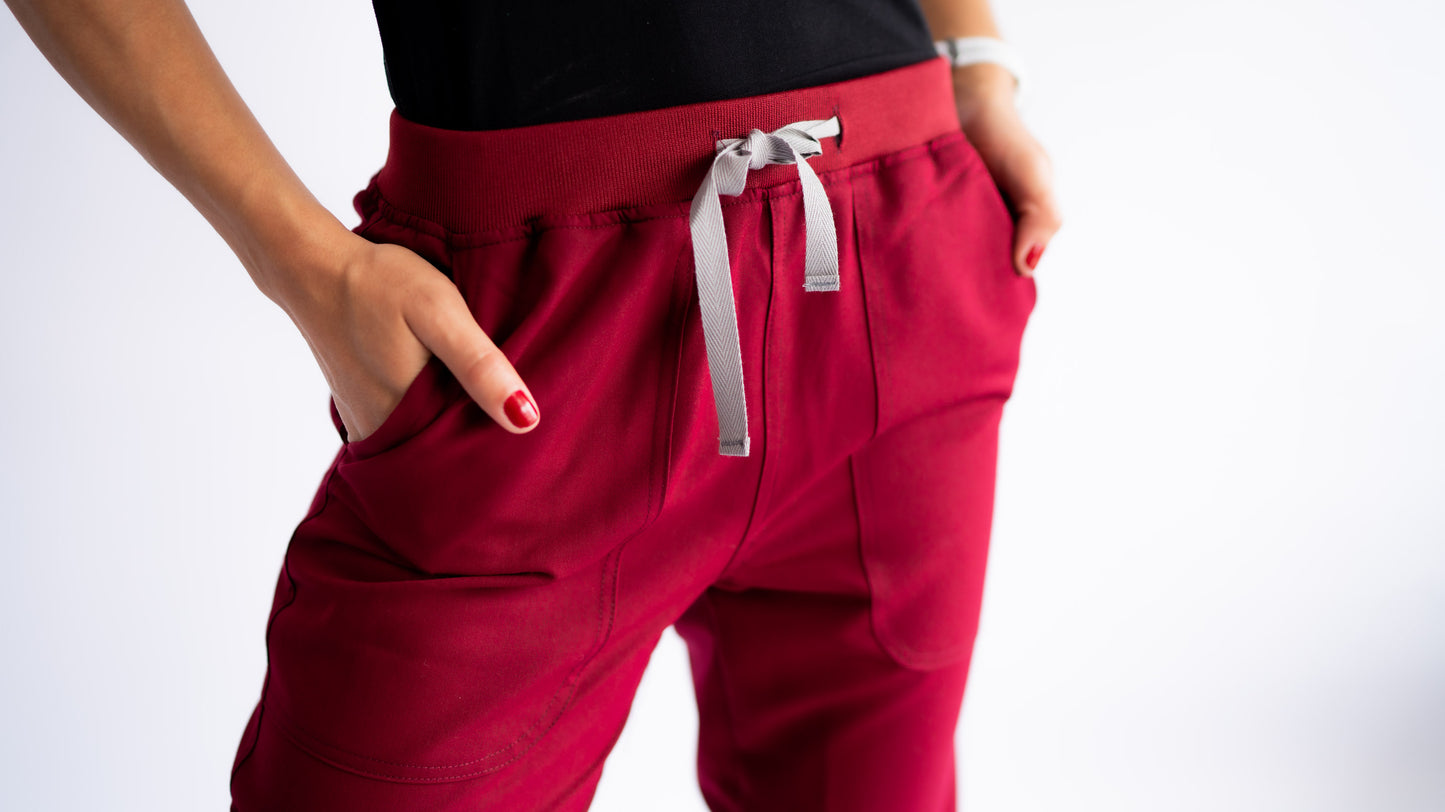 Pantalón Melí Burdeo