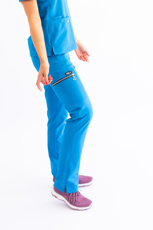 Pantalón Amapola Azul Francia