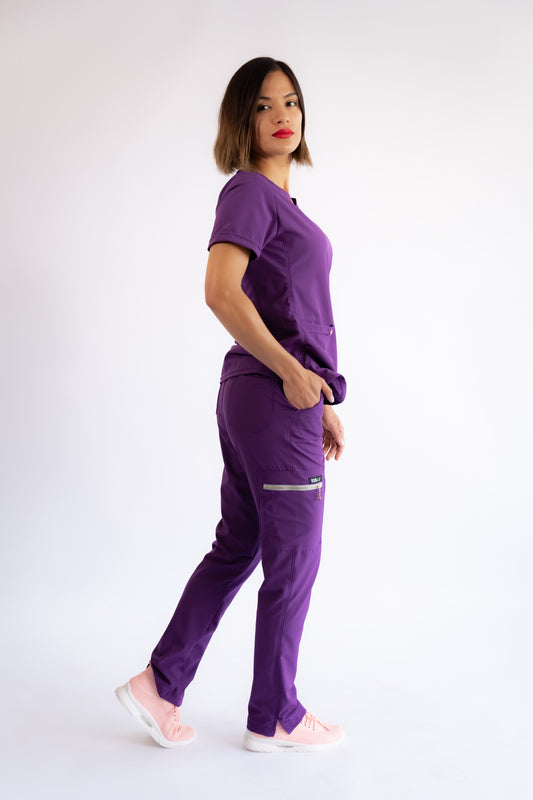 Pantalón Amapola morado